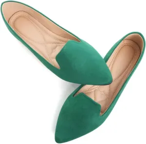 TN TANGNEST Slduv7 Women's Fashion Ballet Flats Pointed Comfortable Slip on Flat Dress Shoes