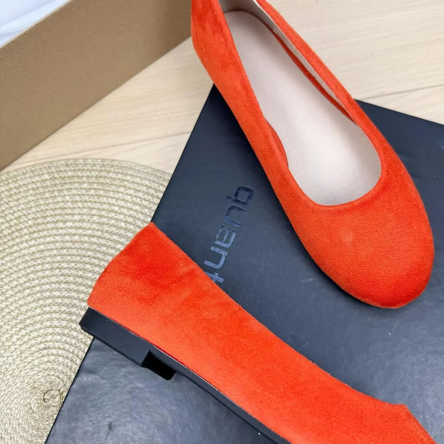 TN TANGNEST Women Pointed Toe Flats Comfortable Flat Ballet Shoes