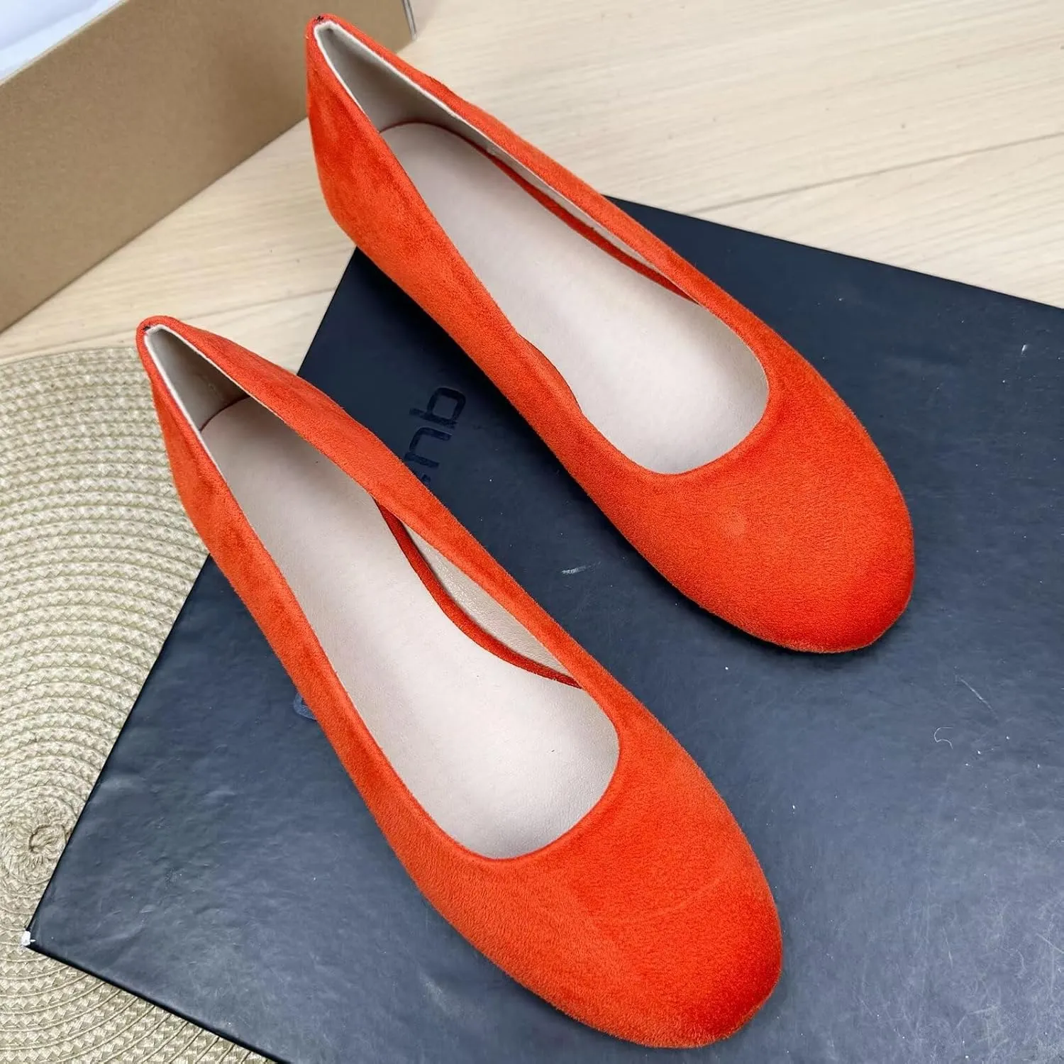 TN TANGNEST Women Pointed Toe Flats Comfortable Flat Ballet Shoes