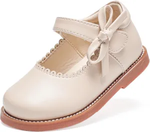 Toddler Girls Mary Jane Flats Oxford Dress Shoes-Little Girls School Shoes Uniform Wedding