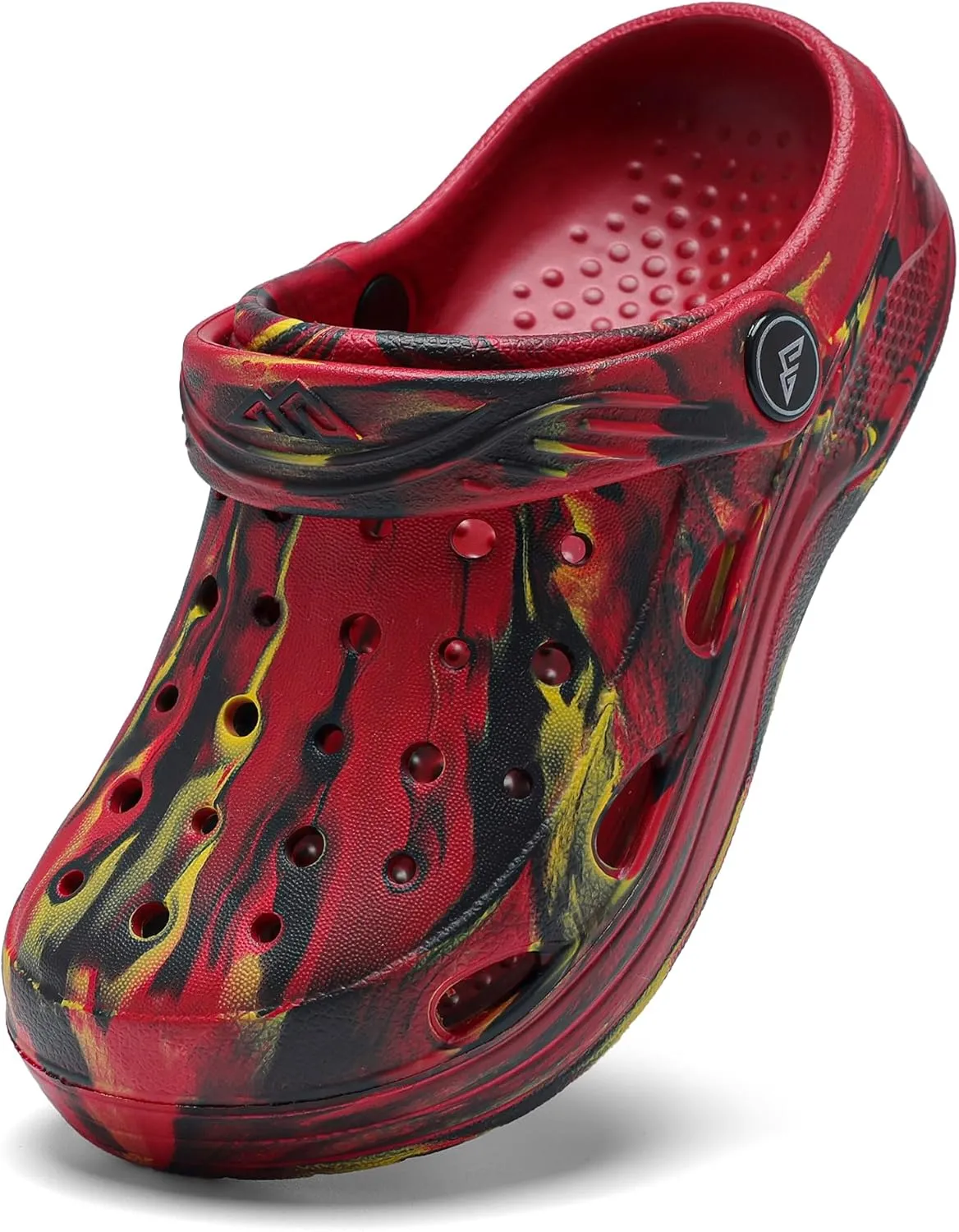 Toddler Kid Tie-Dye Garden Clogs – Lightweight, Non-Slip, and Colorful Summer Sandals