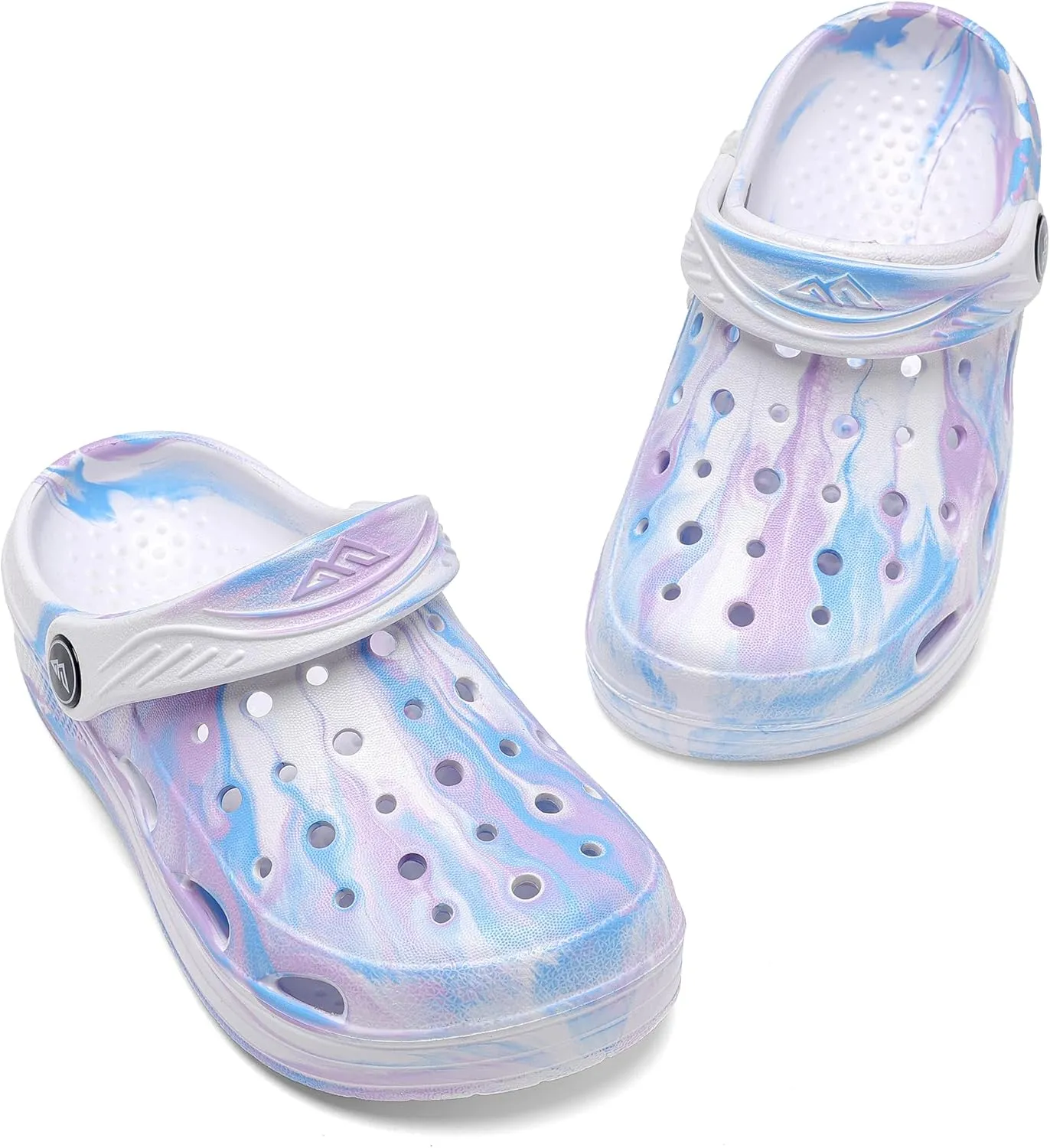 Toddler Kid Tie-Dye Garden Clogs – Lightweight, Non-Slip, and Colorful Summer Sandals