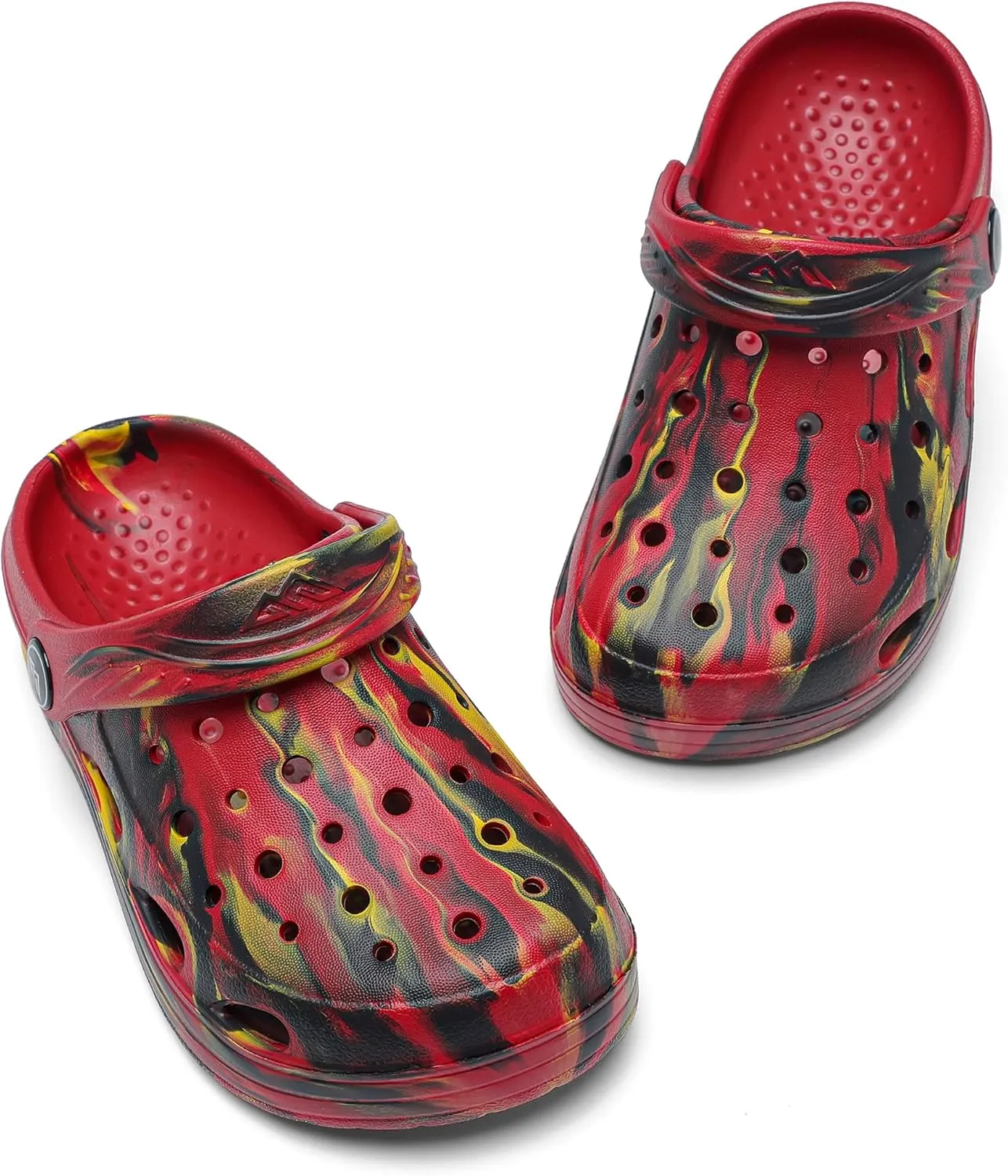 Toddler Kid Tie-Dye Garden Clogs – Lightweight, Non-Slip, and Colorful Summer Sandals