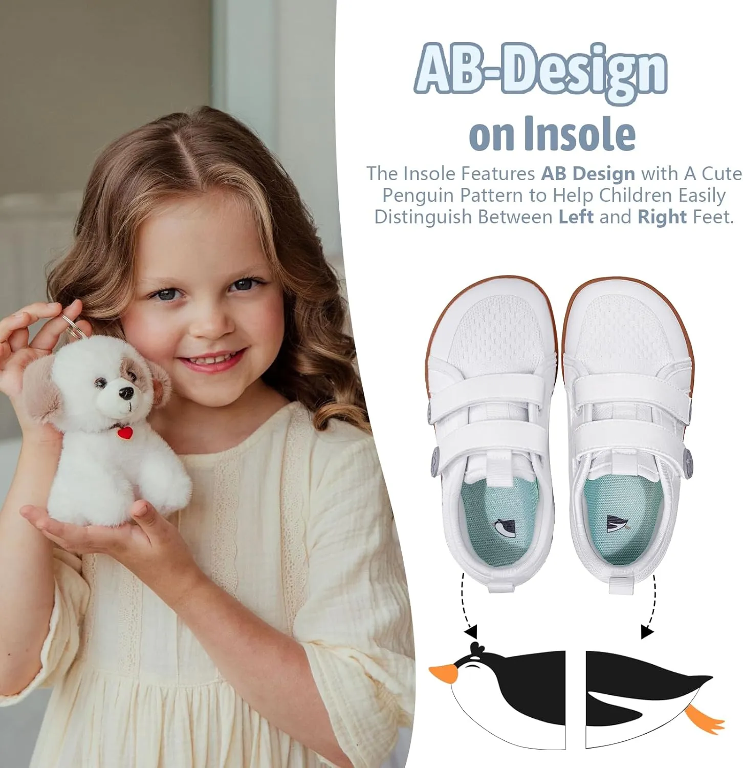 Toddler Little Kid Wide Barefoot Shoes Boys Girls Sneakers Kids Tennis Shoe Zero Drop Minimalist Non Slip Lightweight Comfortable Healthy Running Shoes