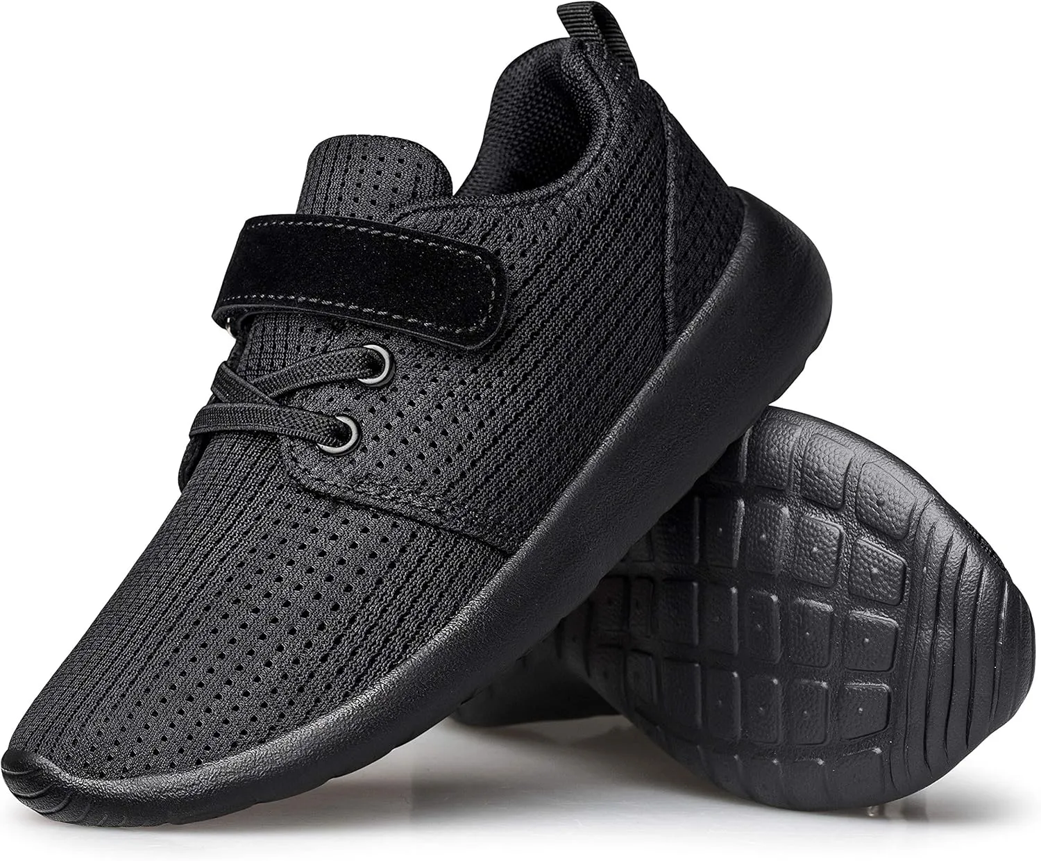TOEDNNQI Boys Girls Sneakers Kids Lightweight Breathable Strap Athletic Running Shoes for Toddler/Little Kid/Big Kid
