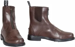 TuffRider Women's Baroque Front Zip Paddock Boots with Metal Zipper