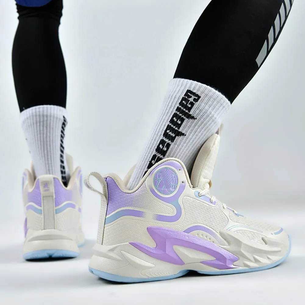 Unisex Basketball Shoes Breathable Non Slip Running Athletic Cushion Sports Fashion Sneakers