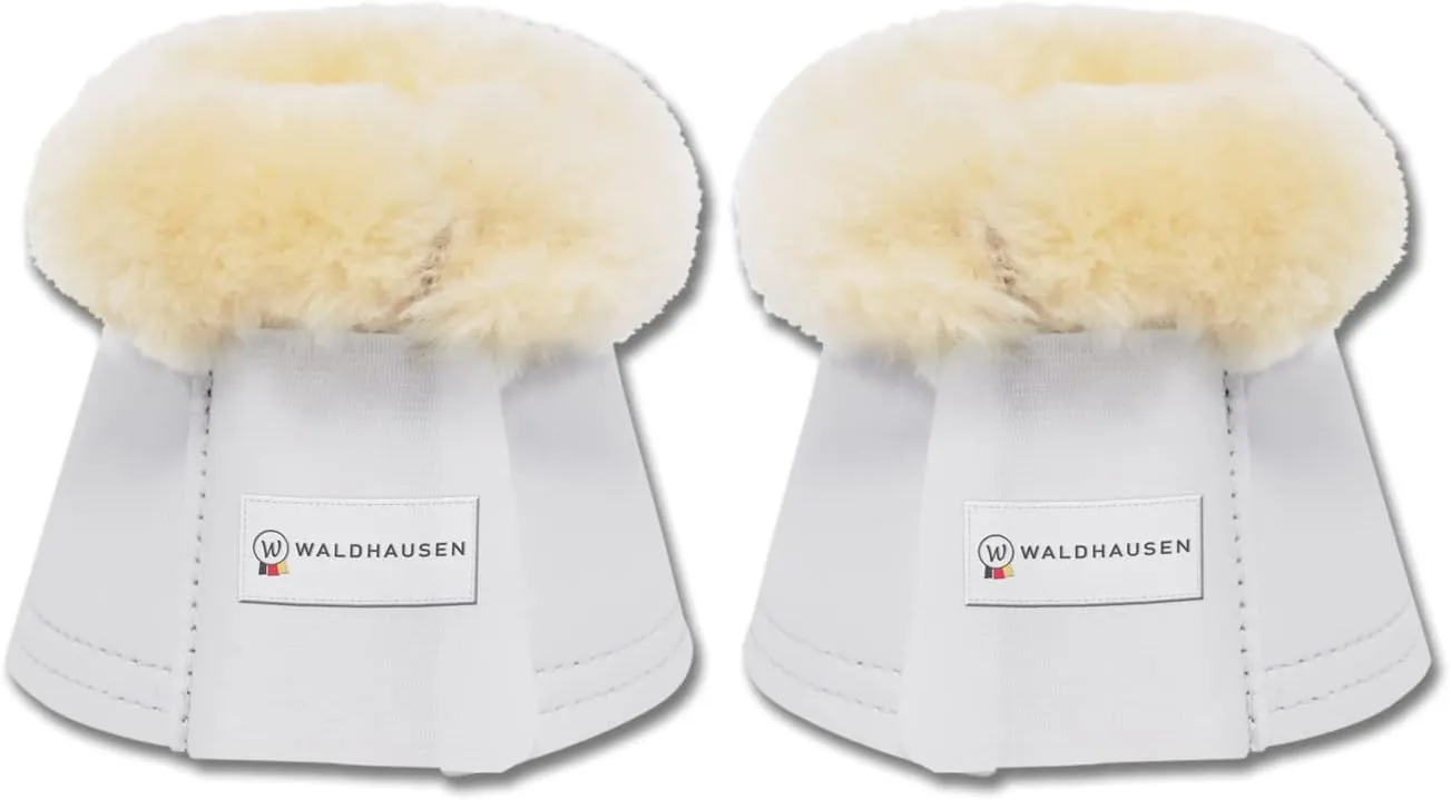 Waldhausen Dover Saddlery Lambskin Bell Boots, XX-Large, White