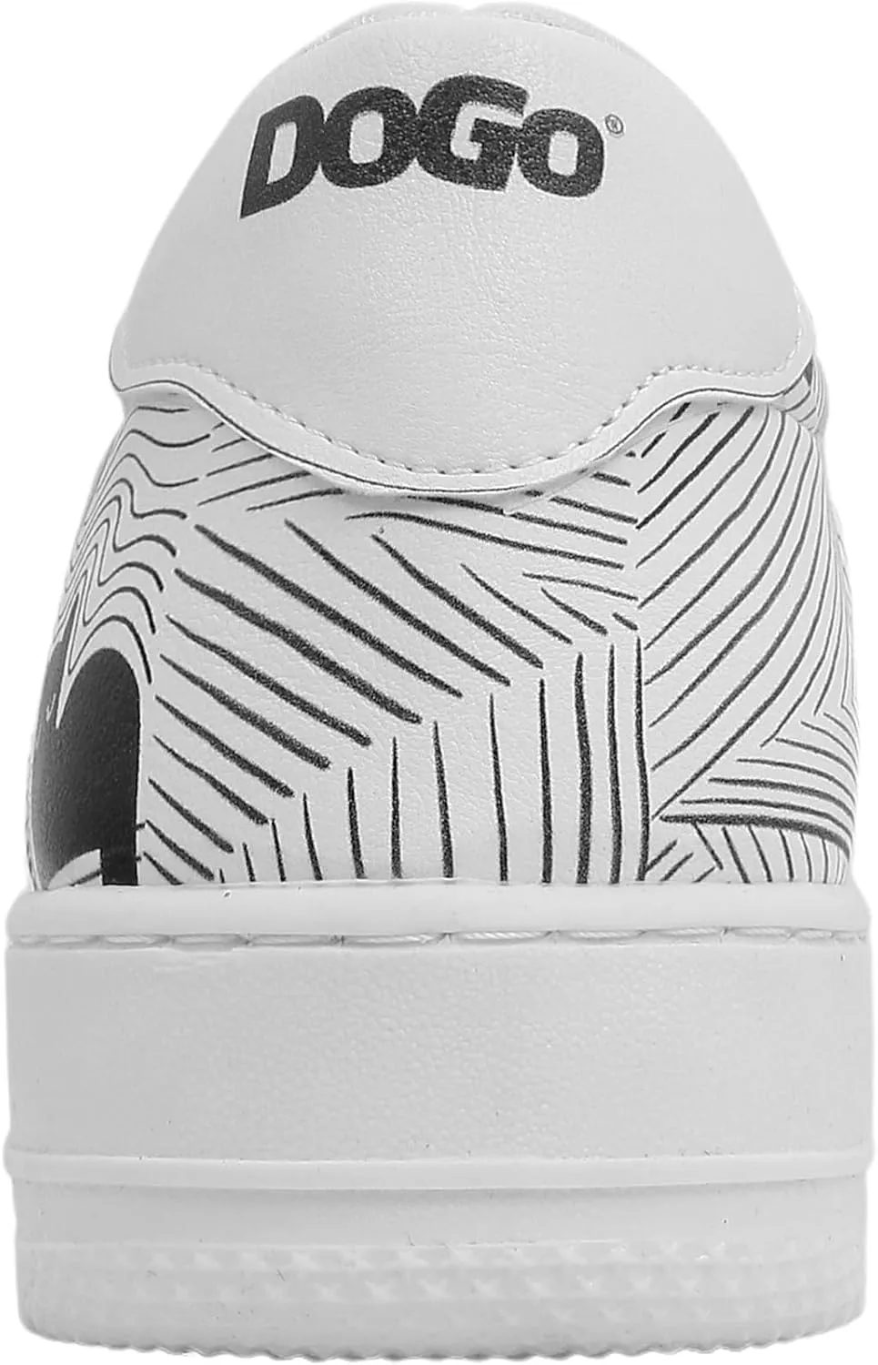 White Sneakers for Women - Handmade Women's Fashion Sneakers, Vegan Leather and Unique Design Dice Sneakers