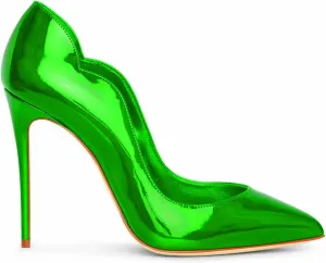 Women Pumps Sexy Pointed High Heel Patent Leather Classic Stilettos Slip On Office Office Lady Casual Dress Party Shoes