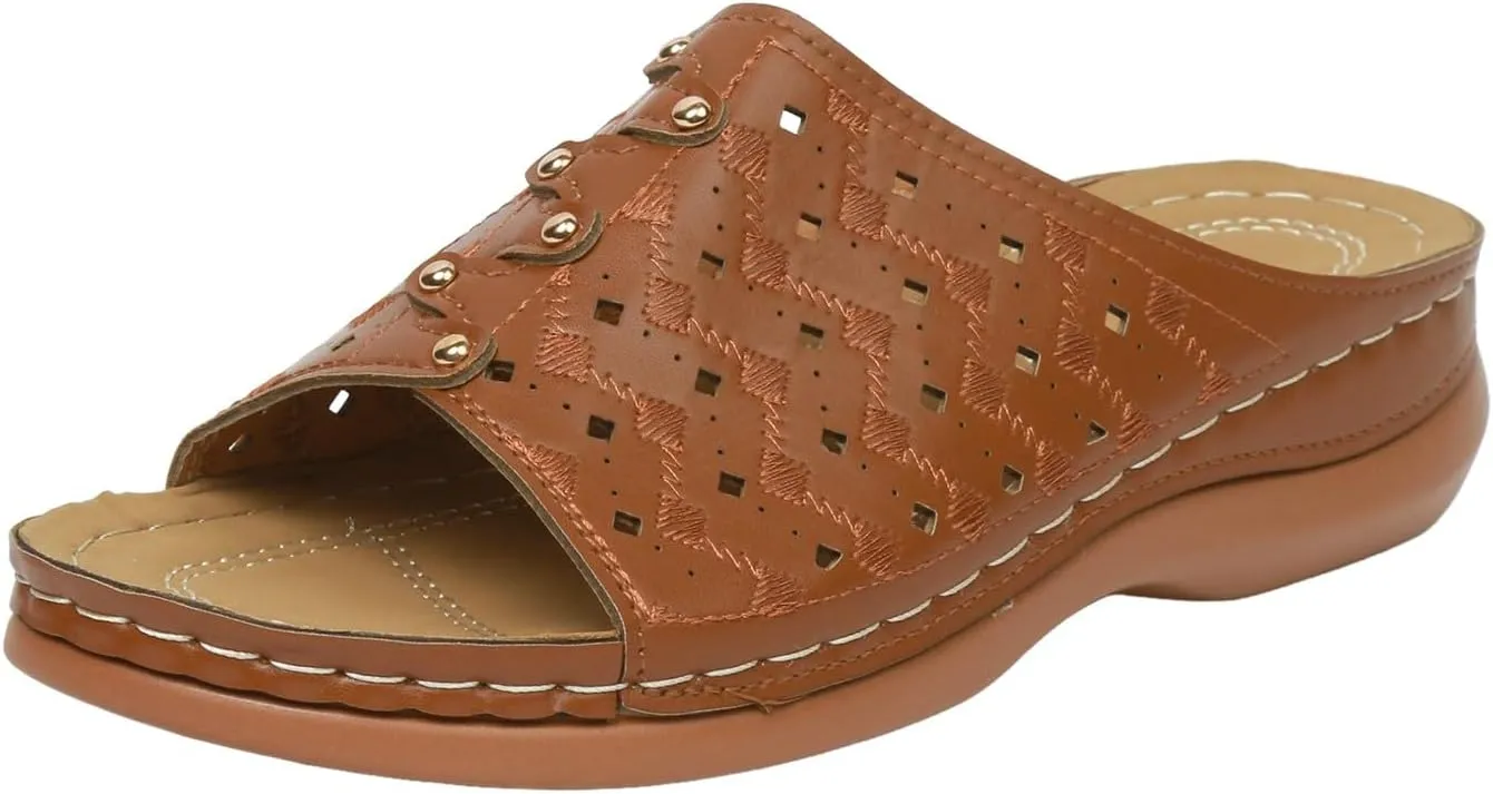 Women Shoes Wedge Heel Sandals Fashionable One Foot Wear Can Correct Arch Sandals for Athletic Sandals with Heel Strap