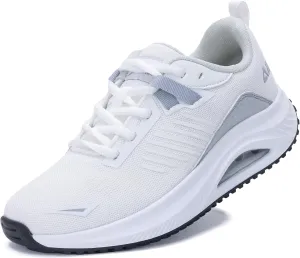Womens Air Walking Shoes with Arch Support Tennis Orthotic Comfortable Sneakers for Plantar Fasciitis Pain Relief US 6-11