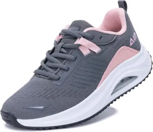 Womens Air Walking Shoes with Arch Support Tennis Orthotic Comfortable Sneakers for Plantar Fasciitis Pain Relief US 6-11