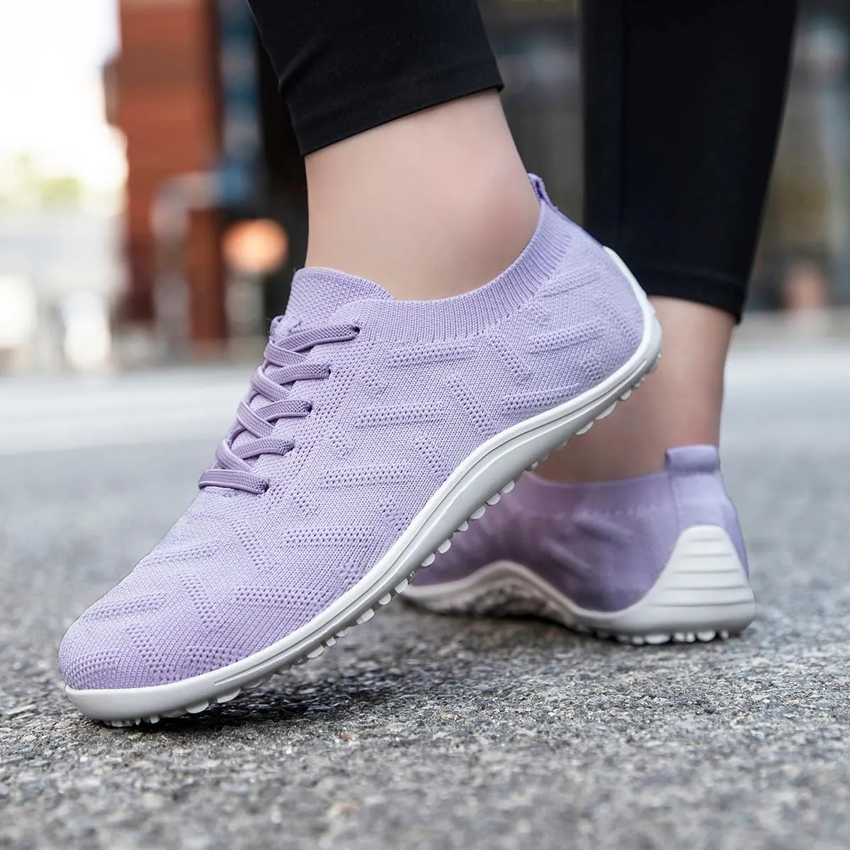 Womens Barefoot Shoes Walking Runing Slip On Shoes Zero Drop Footwear Yoga Gym Sneakers Lightweight Breathable Minimalist Trainers