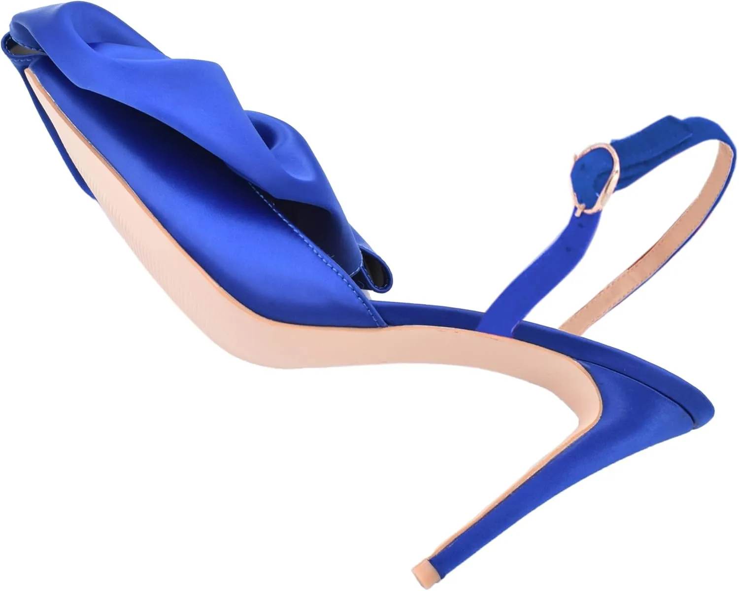 Women's Bow-Knot Pointed Toe High Heel Stiletto Pumps Dress Party Ladies Sandals Shoes