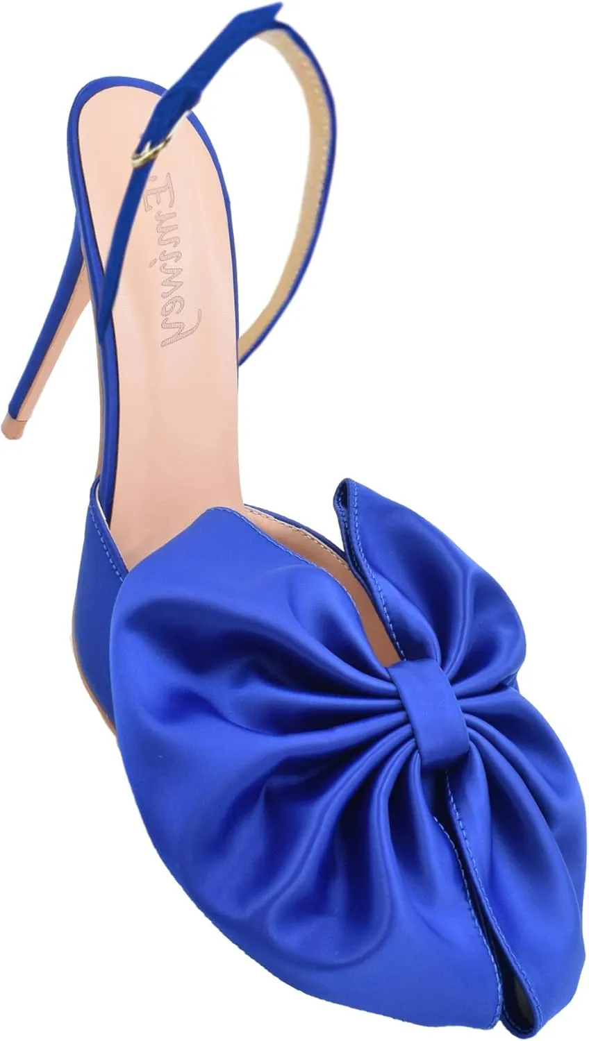 Women's Bow-Knot Pointed Toe High Heel Stiletto Pumps Dress Party Ladies Sandals Shoes
