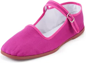 Women’s Mary Jane Flats, Classic Cloth China Flats, Chinese Slippers for Women, Kung Fu Shoes, China Doll Shoes, Tai Chi Shoes