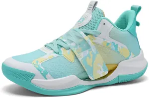 Womens Mens Basketball Shoes Comfortable Fashion Athletic Sneakers Breathable Non Slip Lace up Shoe