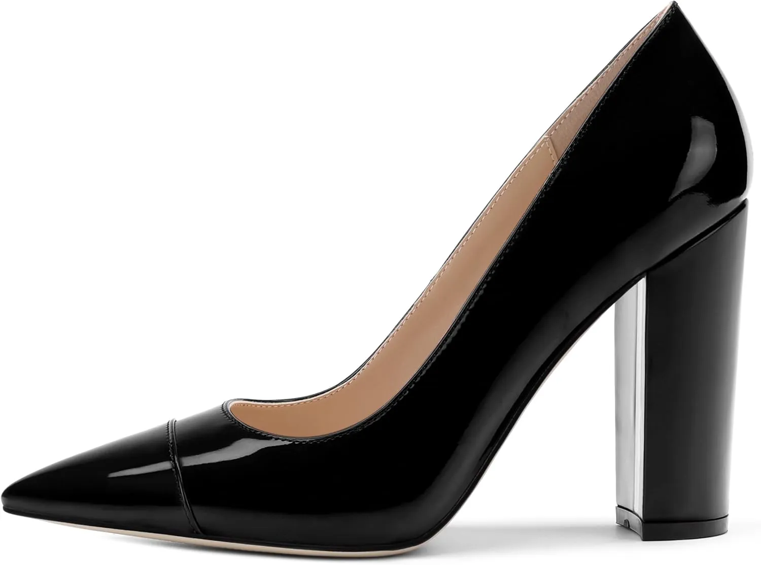 Women's Pumps, Pointed Toe High Heel Fashion Shoes for Women, Women Shoes for Workplace, Street and Banquet.3.9inches