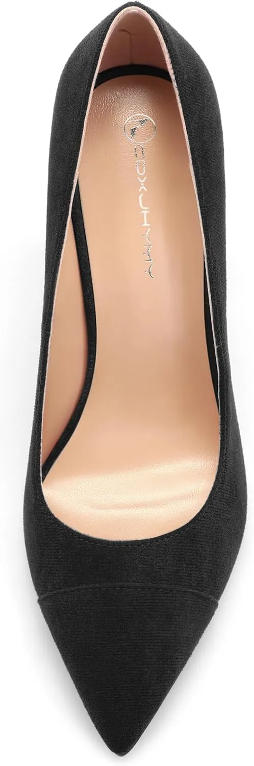 Women's Pumps, Pointed Toe High Heel Fashion Shoes for Women, Women Shoes for Workplace, Street and Banquet.3.9inches