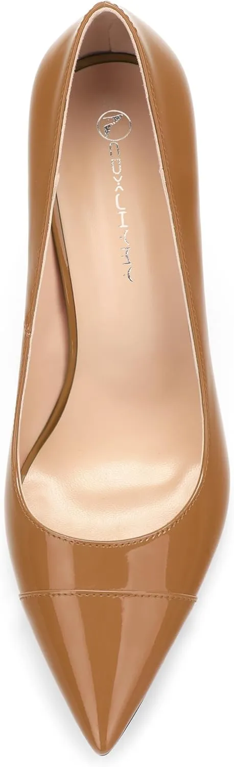 Women's Pumps, Pointed Toe High Heel Fashion Shoes for Women, Women Shoes for Workplace, Street and Banquet.3.9inches