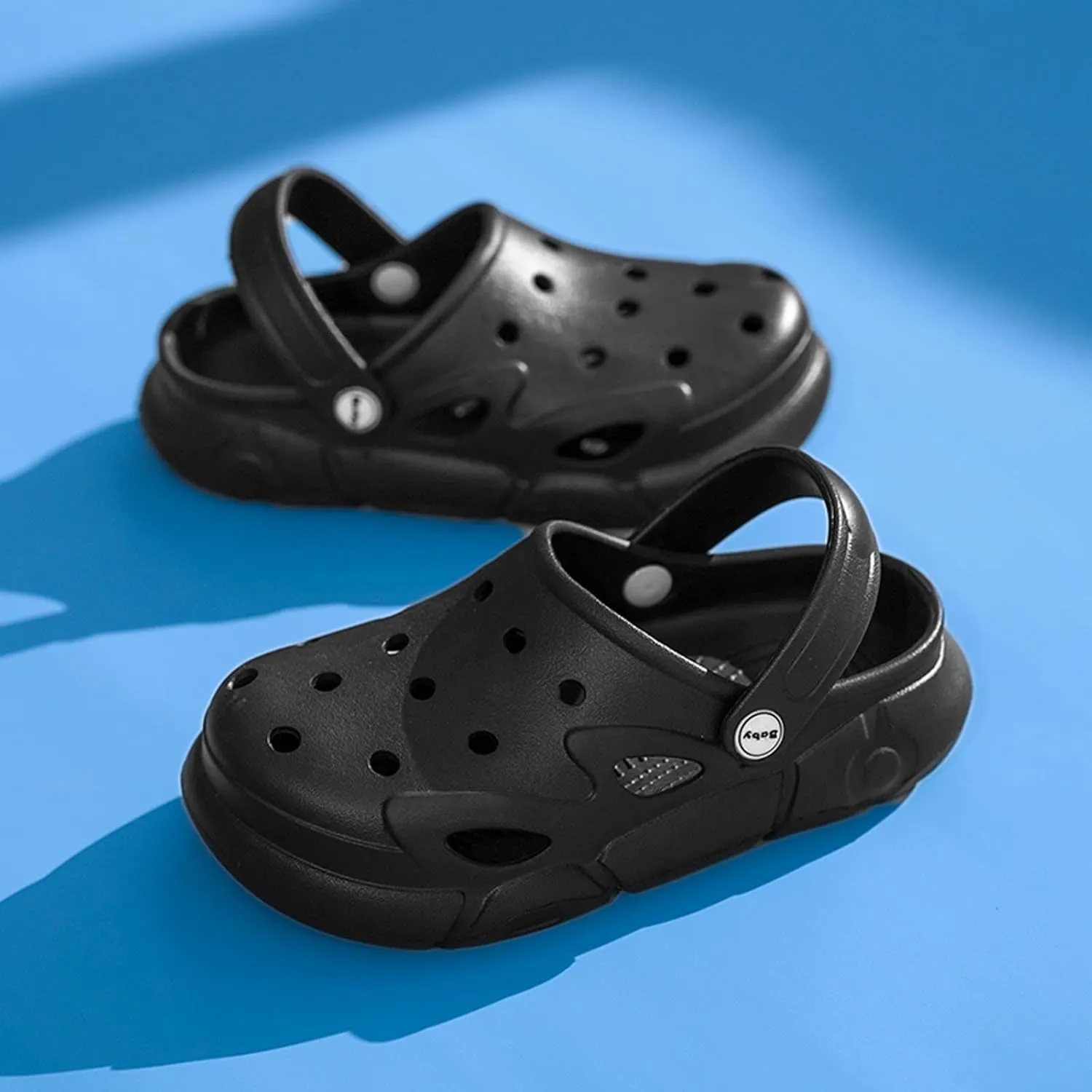 YUKTOPA Kids Clogs Shoes Boys Girls Non Slip Garden Shoes Water Shower Beach Pool Slides Sandals