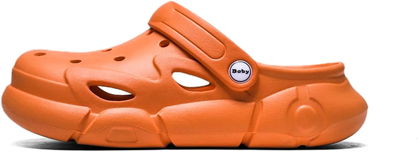 YUKTOPA Kids Clogs Shoes Boys Girls Non Slip Garden Shoes Water Shower Beach Pool Slides Sandals