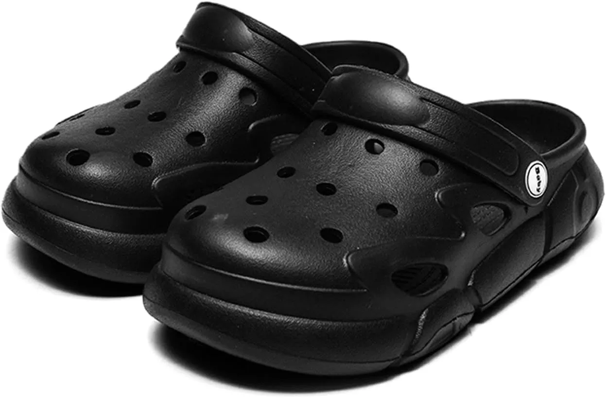 YUKTOPA Kids Clogs Shoes Boys Girls Non Slip Garden Shoes Water Shower Beach Pool Slides Sandals