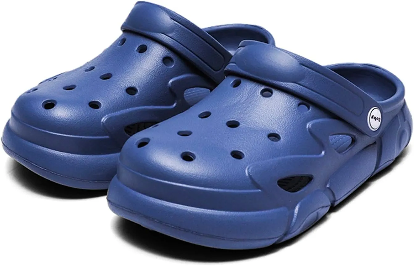 YUKTOPA Kids Clogs Shoes Boys Girls Non Slip Garden Shoes Water Shower Beach Pool Slides Sandals