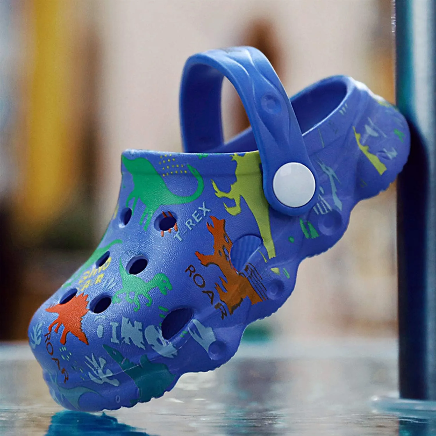 YUKTOPA Kids Clogs Shoes Boys Girls Non Slip Garden Shoes Water Shower Beach Pool Slides Sandals