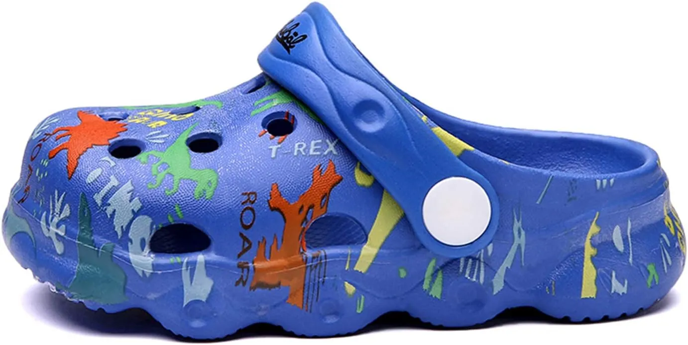 YUKTOPA Kids Clogs Shoes Boys Girls Non Slip Garden Shoes Water Shower Beach Pool Slides Sandals