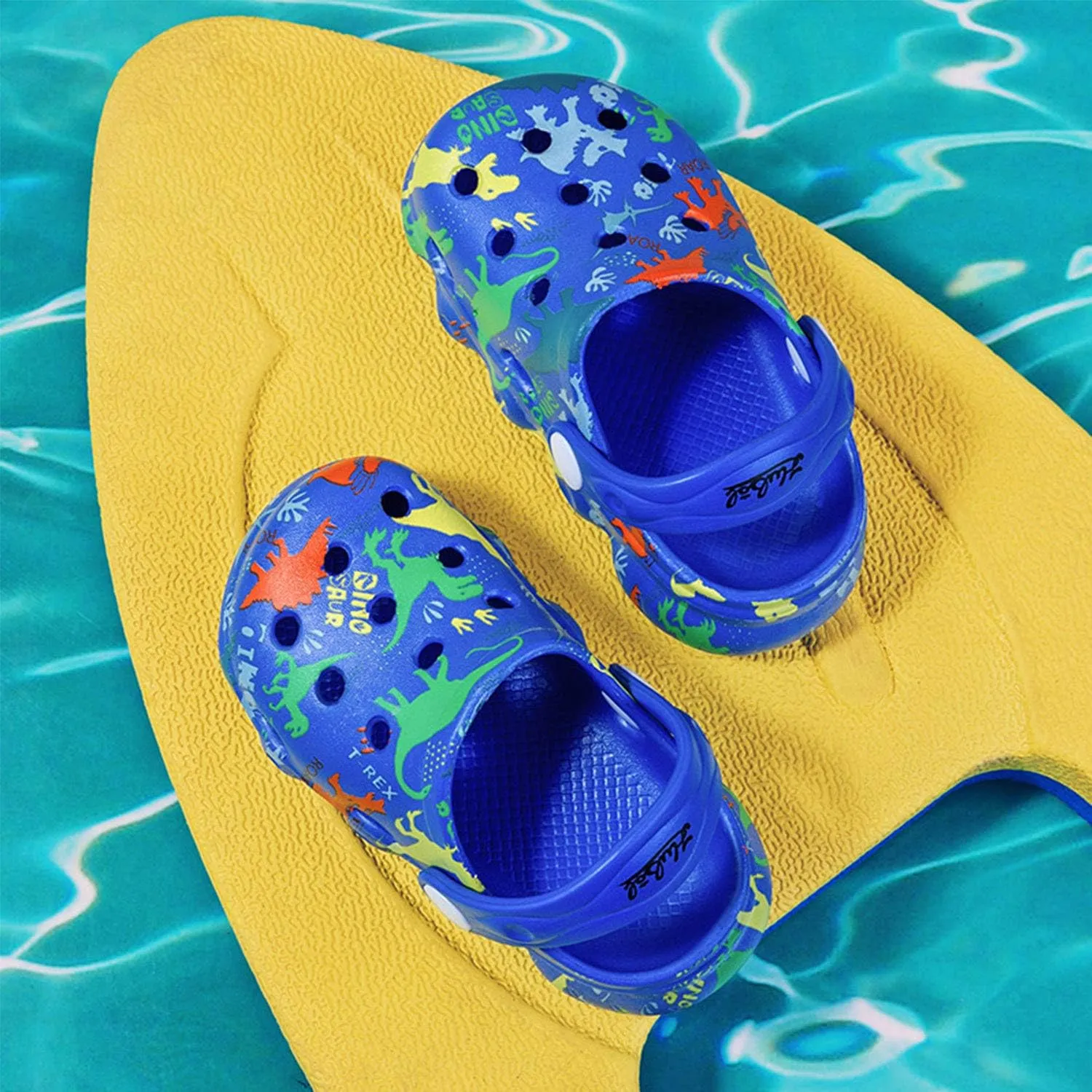 YUKTOPA Kids Clogs Shoes Boys Girls Non Slip Garden Shoes Water Shower Beach Pool Slides Sandals